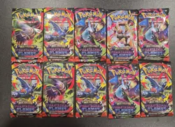 Pokemon Cards - Mega Evolution - BOOSTER PACKS [10 Pack Lot] - New Sealed - Image 1
