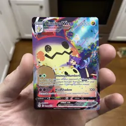 Mimikyu VMAX TG17/TG30 Holo Rare VMAX Brilliant Stars Trainer Gallery Pokemon - Image 1