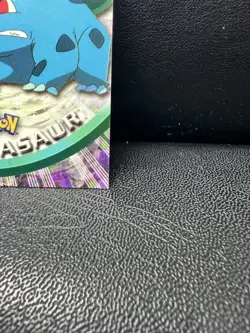Pokemon TCG Bulbasaur #1 Topps 1999 TV Animation Edition Blue Logo - Image 5