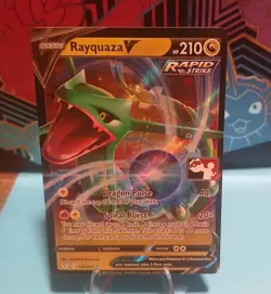 Rayquaza V 110/203 Prize Pack: Series 1 Pokemon Play! Mint Condition - Image 1