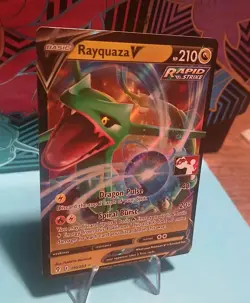 Rayquaza V 110/203 Prize Pack: Series 1 Pokemon Play! Mint Condition - Image 2