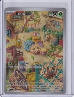 Pokemon Bramblin 198/193 Illustration Rare Paldea Evolved NM - Image 1
