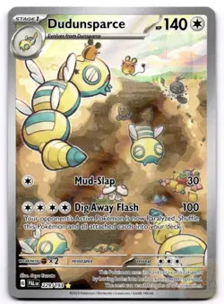 Dudunsparce 229/193 Illustration Rare Paldea Evolved Pokemon Holo Near Mint - Image 1