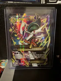 M Gallade EX (100 Full Art) 100/108 Ultra Rare XY - Roaring Skies Pokemon Card - Image 1