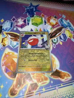 Pokemon TCG Journey Together Iono's Electrode Reverse Holo Card 048/159 (NM) - Image 1