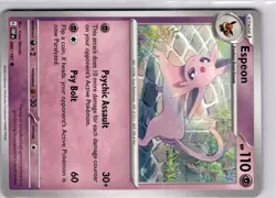 Pokemon TCG Obsidian Flames Espeon 086/197 Trading Card TCG - Image 5