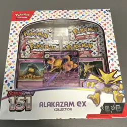Pokemon Scarlet & Violet 151 Alakazam ex Promo Booster Collection Box English - Image 1
