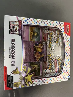 Pokemon Scarlet & Violet 151 Alakazam ex Promo Booster Collection Box English - Image 2