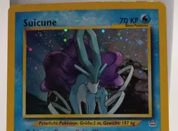 Pokemon Collectible Card, Suicune, Holo, 16/64, NeoRevelation German 2001 - Image 2