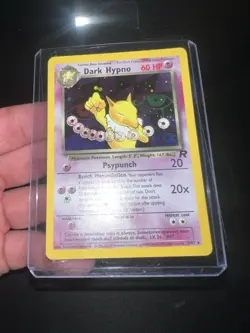 Pokemon Dark Hypno Holo Rare TCG Card 9/82 NM Wotc Vintage Tcg - Image 1