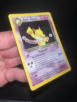 Pokemon Dark Hypno Holo Rare TCG Card 9/82 NM Wotc Vintage Tcg - Image 3