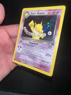 Pokemon Dark Hypno Holo Rare TCG Card 9/82 NM Wotc Vintage Tcg - Image 4