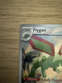 2025 Pokemon Phantasmal Flames Flygon 101/094 AR Full Art - Image 2