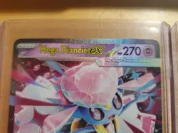2x Mega Diancie EX 041/094 - Phantasmal Flames Double Rare Pokemon TCG - NM Card - Image 3