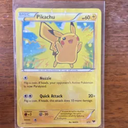 Pokemon Pikachu 005/012 McDonald's 2014 Promo Holo Basic 60 HP English - Image 1
