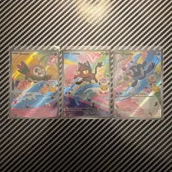 Pokemon 2026 First Partner Illustration Collection Series 1 Promos Set 43 44 45 - Image 1
