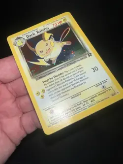 Pokemon Dark Raichu Holo TCG Card 83/82 Secret Rare Near Mint Condition - Image 4