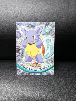 Wartortle #08 Topps TV Animation Edition Black Logo Pokemon 1999 - Image 1