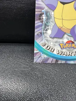 Wartortle #08 Topps TV Animation Edition Black Logo Pokemon 1999 - Image 4