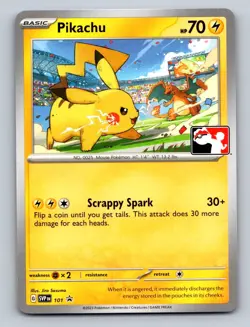 Pikachu - Promo SV: Scarlet & Violet Promo Cards 101 NM Pokemon TCG - Image 1