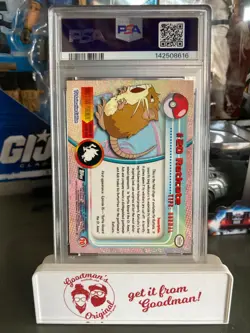 1999 Pokemon Topps TV - RATICATE #20 - PSA 9, Mint: Fresh Grade! - Image 2