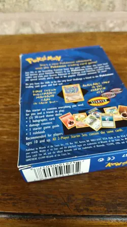 Vintage Pokemon 2-Player Starter Set Empty Box - Image 4