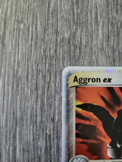 Pokemon Aggron ex 95/100 Sandstorm Holo SWIRL Card NM WOTC 2003 - Image 3