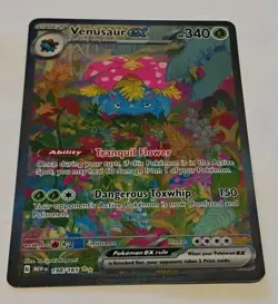 Venusaur EX 198/165 Pokemon TCG SV Sir Scarlet & Violet 151 NM - Image 1