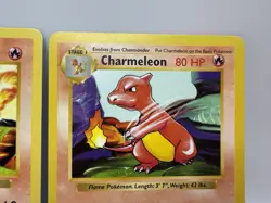 Pokemon 2 Card Lot: Charmander 46/102 & Charmeleon 24/102 Base Set (Shadowless) - Image 5