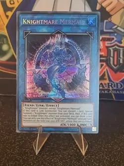 YUGIOH Secret Rare Knightmare Mermaid MP19-EN025 1st Edition - Image 1
