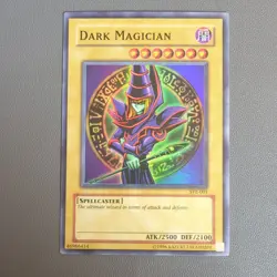 Konami Yu-Gi-Oh! Dark Magician SYE-001 Yugi Super Rare Spellcaster 2500/2100 Un… - Image 1
