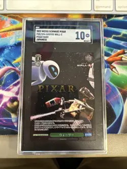 2022 Weiss Schwarz Japanese Disney Pixar S94 Rare #045 Wall-E SGA 10 GEM MINT - Image 1