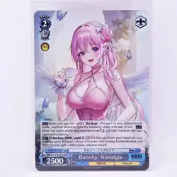 Weiss Schwarz GODDESS OF VICTORY: NIKKE Dorothy: Nostalgia NIK/S117-E101S SR - Image 1