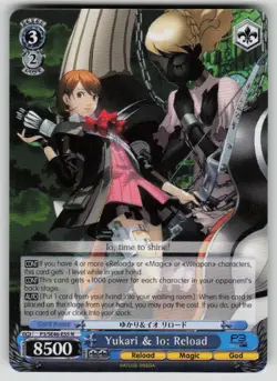 Yukari & Io: Reload Persona 3 Reload P3/SE46-E55N NM Weiss Schwarz - Image 1