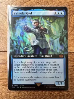 Magic MTG Final Fantasy - Y'shtola Rhul EXTENDED ART FOIL 0443 - Image 1