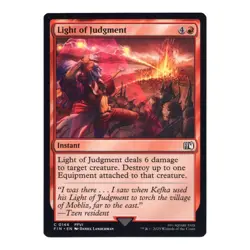 4X Light of Judgment #144 Regular Common Instant MTG 25 Final Fantasy (FIN) X4 - Image 1