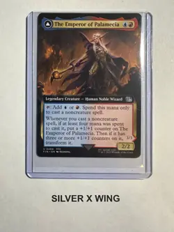 The Emperor of Palamecia Extended Art x1, MTG, Final Fantasy, FIN, NM - Image 1