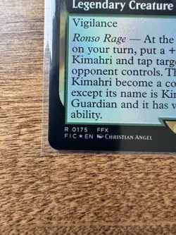 Magic MTG Final Fantasy - Kimahri, Valiant Guardian EXTENDED ART FOIL 0175 - Image 2
