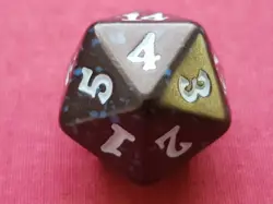 Magic The Gathering AETHERDRIFT BLUE D20 SPINDOWN DICE DIE MTG - Image 2