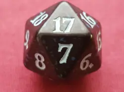 Magic The Gathering AETHERDRIFT BLUE D20 SPINDOWN DICE DIE MTG - Image 3