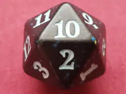 Magic The Gathering AETHERDRIFT BLUE D20 SPINDOWN DICE DIE MTG - Image 4