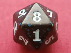 Magic The Gathering AETHERDRIFT BLUE D20 SPINDOWN DICE DIE MTG - Image 5