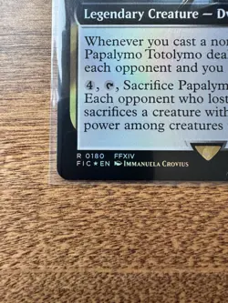 Magic MTG Final Fantasy - Papalymo Totolymo EXTENDED ART FOIL 0180 - Image 2