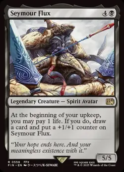 1x Seymour Flux-Magic the Gathering-MTG-Final Fantasy-Near Mint-1x - Image 1