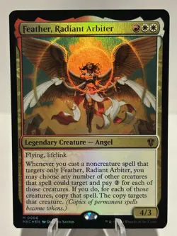 Feather, Radiant Arbiter 6 M Commander: Murders at Karlov Manor FOIL NM MTG - Image 1