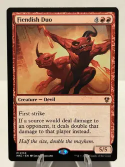 Fiendish Duo 153 M Commander: Murders at Karlov Manor NM MTG - Image 1