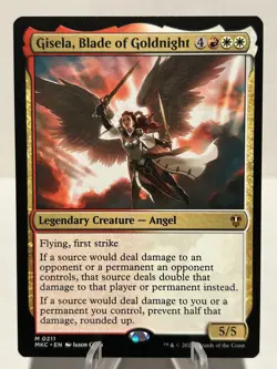 Gisela, Blade of Goldnight 211 M Commander: Murders at Karlov Manor NM MTG - Image 1