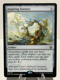 Inspiring Statuary 230 R Commander: Murders at Karlov Manor NM MTG - Image 1