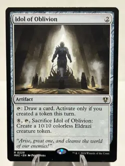 Idol of Oblivion 229 R Commander: Murders at Karlov Manor NM MTG - Image 1