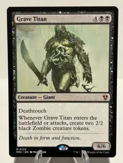 Grave Titan 129 M Commander: Murders at Karlov Manor NM MTG - Image 1